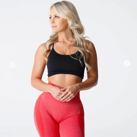 NVGTN Black Invincible Seamless Bra sz M - Picture 3 of 5